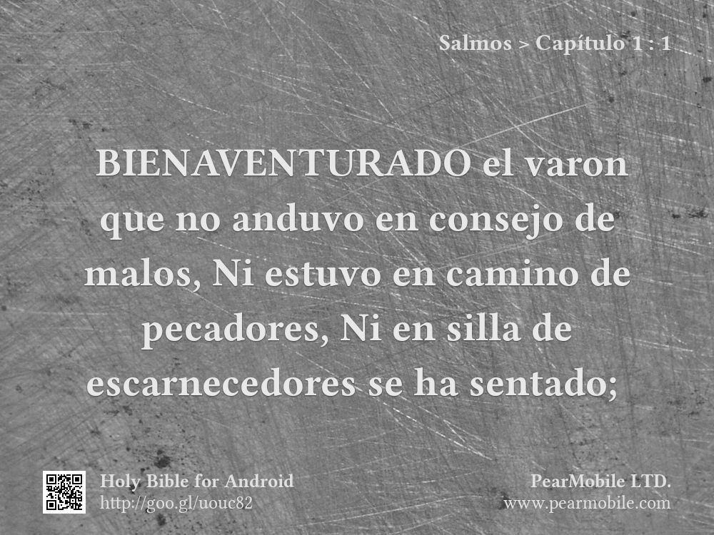 Salmos, Capítulo 1:1